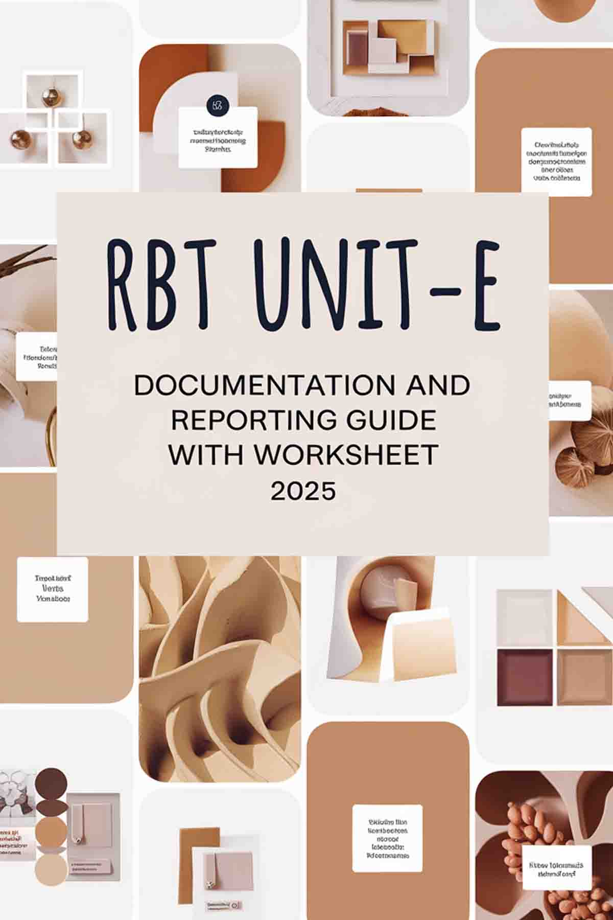 RBT Unit-E Documentation and Reporting Guide with Worksheet